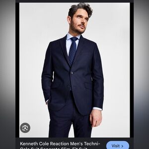 Kenneth Cole Reaction Men’s Techni-Cole Suit and Pants